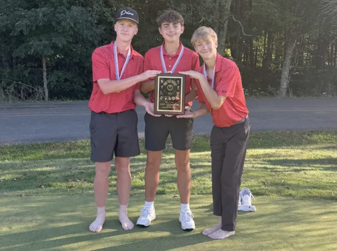 Tygarts Valley golf team captures PVC championship
